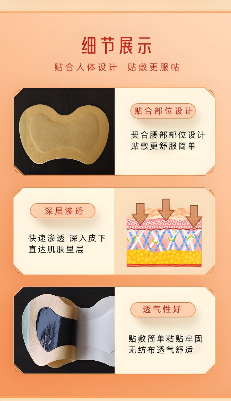 產(chǎn)后修復保健貼細節(jié)展示